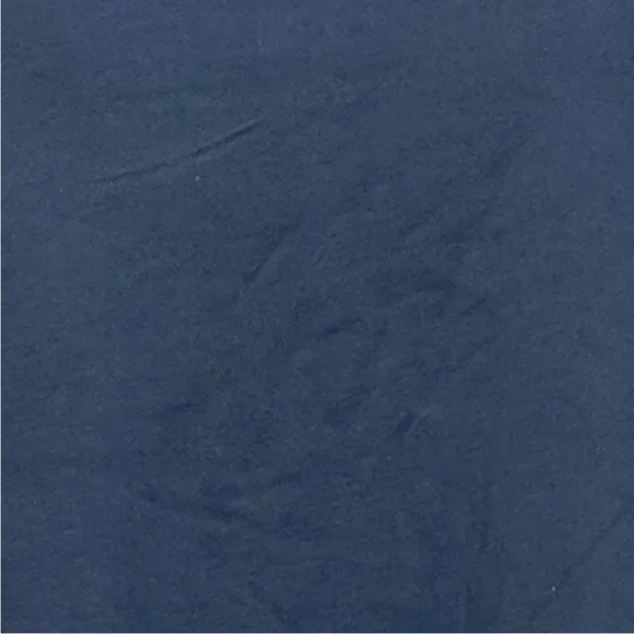 NWOT Isaac Mizrahi Live! Scoop Neck Curved Ruffle Hem Knit Top M Medium Blue - Picture 9 of 14